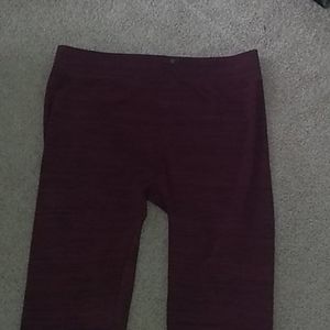 Dark Red Leggings
